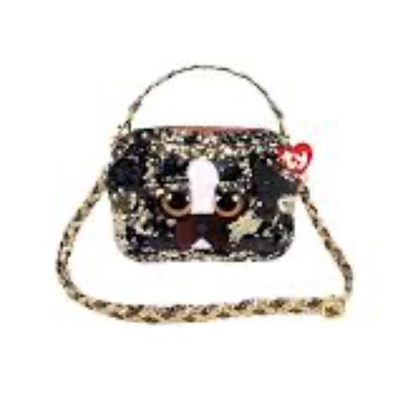 Ty Beanie Brutus the Boxer 9” Purse Bag - Picture 1 of 4